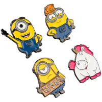 Grupo Erik GPE82588 - Minions Ansteck-Pins 4er Set - Neu