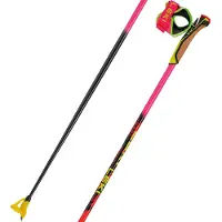 LEKI HRC max TR neonpink-neonorange-neonyellow (2) 155 cm