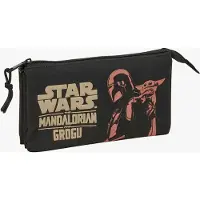 Star Wars The Mandalorian Dreifach-Federmäppchen, Mandalorian & Grogu