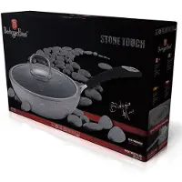 Berlinger Haus BH 1160 mit Deckel 28 cm Gray Stone Touch Line