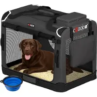 Cadoca Hundebox Faltbar 90x60x66cm inkl. Trinknapf