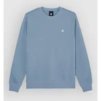 Element Sweatshirt "Icon Embroidery", Herren, Gr. XL, blau (faded denim), Obermaterial: 55% Baumwolle, 25% Baumwolle, 20% Polyester., Sweatshirts Sweatshirt
