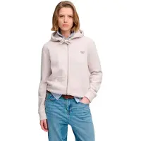 Superdry "SIGNATURE EMB ZIPHOOD" Baumwollmischung, relaxed fit