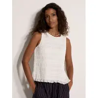 Apricot Chiffonbluse "Gekräuselte Chiffonbluse" mit Rüschen
