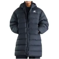 New Balance - Women's Boston Long Puffer Jacket - Mantel Gr S blau