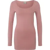 Vero Moda "VMMAXI MY LS SOFT LONG U-NECK NOOS" Baumwollmischung, regular fit