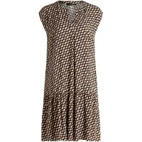 Betty Barclay Blusenkleid mit Taschen in Dark Blue/Brown | Gr.: 40