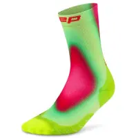 Cep Run edt. Gradient Socks, Mid Cut, 5.0, Men lime/pink (508) IV