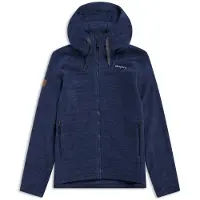Bergans - Hareid Fleece Hood Jacket - Fleecejacke Gr L blau