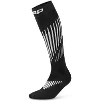 Cep Core Run Merino Socks, Tall 3.0, Men black/white (313) III