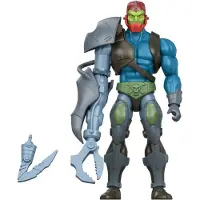 Mattel Origins 200X Trap Jaw aus der Cartoon-Kollektion, ca. 14 cm große Actionfigur, MOTU-Spielzeug, 6 Jahr(e), Mehrfarbig, Kunststoff