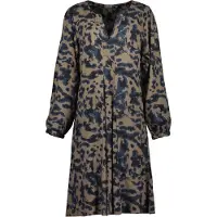 Blue Seven Sommerkleid "Kleid mit Henley Ausschnitt" 1 tlg.