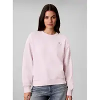 Calvin Klein Jeans Sweatshirt "RELAXED MONOGRAM FRENCH TERRY", Relaxed fit mit Rundhalsausschnitt