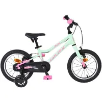 Volare Milano Kinderfahrrad - Mädchen - 14 Zoll - Mintgrün