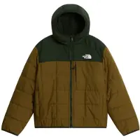 The North Face - Boy's Reversible Shasta FZ Hooded Jacket - Kunstfaserjacke Gr M braun
