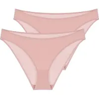 Dorina Slip "Noa 3pp", Damen, Gr. Microfaser, rosa (beige, beige), Microfaser, Obermaterial: 76% Polyamid, 24% Elasthan, körpernah, Unterhosen Slip, federleichte Mikrofaser