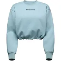 La Sportiva Heritage Logo Crop Damen Pullover blau Größe M Bouldern | Lifestyle Hautfreundlich