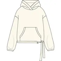 CMP Woman Hoodie avorio (A126) 38
