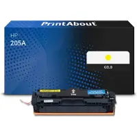 PrintAbout Toner kompatibel mit HP 205A (CF532A) - Gelb
