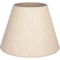 Duolla Lampenschirm Cone, beige, Höhe 30 cm, Textil