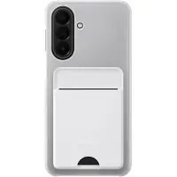 Samsung Handyhülle "Card Slot Case für Galaxy A27", weiß (light gray), Smartphones, Hüllen, Backcover, Schutzhülle, Handyschutzhülle, Case, Schutzcase, stoßfest, Handyhülle