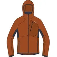 CMP MAN Fleece Jacket FIX Hood brick (C698) 56