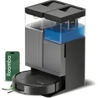 iRobot Roomba Plus 415 Combo Roboter + AutoWash Dock, Beutellos, Schwarz, Rund, Staubbeutel, Ladend, Purification, EPA
