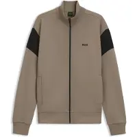 BOSS für Herren. 50563313 Braune Union-Jacke (XL), Lässig, Sportlich, Baumwolle