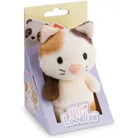 Nici Kuscheltier "Lovelies Concept, Katze 11cm", beige (weiß), Plüschfiguren, KinderH:11cm, Plüsch, Polyester, Kuscheltier, in Geschenkbox, H:11cm