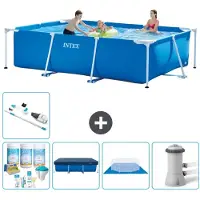Intex Rechteckiger Frame Pool - 300x200x75 cm - 6-teilig S20047