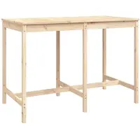 vidaXL Gartentisch 159,5x82,5x110 cm Massivholz Kiefer