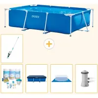 Intex Rechteckiger Frame Pool - 300x200x75 cm - 6-teilig S20047