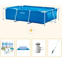 Intex Rechteckiger Frame Pool - 300x200x75 cm - 5-teilig S20839