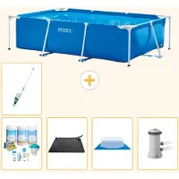 Intex Rechteckiger Frame Pool - 300x200x75 cm - 6-teilig S20835