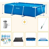 Intex Rechteckiger Frame Pool - 300x200x75 cm - 7-teilig S21121