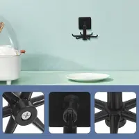 OEM 4 Stück Wasserfilterentkalker für Wasserhahn - drehbare Wasserhahnfilter - transparent - für Küche zu Hause Dusche Badewanne Abfluss