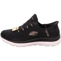 SKECHERS Damen Sneaker Summits Classy Night 49421-37, 49421-38, 49421-39, 49421-40, 49421-41 SKE-150128W black/rose gold 41