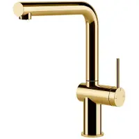 Gessi 60431, Standard, Gold, Hebelgriffe, Einzelbild, 3/8", Typ L