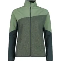 CMP Damen Knit Tech Outdoor Jacke grün 44
