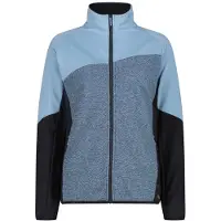 CMP Damen Knit Tech Outdoor Jacke blau 38