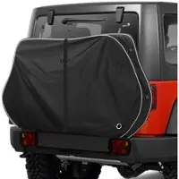 OEM Fahrradträger 600D - für das Transportieren von 1-2 Fahrrädern - robuste, wasserdichte und winddichte Fahrradträger - für Außenlagerraum mit reflektierenden Streifen, Fahrradträger mit Schlossgattern.