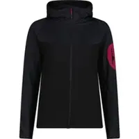 CMP Woman Fleece Fleece Jacket FIX Hood antracite (U423) 36