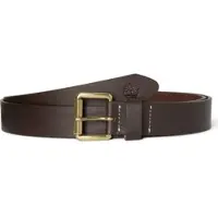 Timberland Womens Casual Heritage Leather Belt mole M