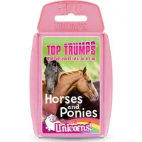 Winning Moves Horses, Ponies and Unicorn - Top Trumps spielkarten [ENG]