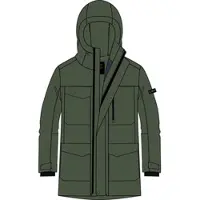 CMP MAN Padded Parka Zip Hood olive (E943) 56