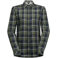 La Sportiva Rambler Lined Flannel Shirt Women cypress/night sky (E47B46) S