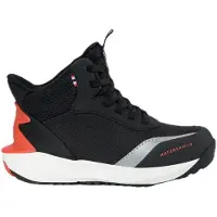 Viking QuickGo Mid Wasserdichte Kinder Sneaker, Black/Red, 30, Kinderschuhe