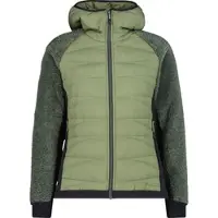 CMP Woman Jacket Hybrid FIX Hood green tea (E624) 48