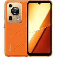 FOSSiBOT Smartphone F112 PRO – Android-Handy, 256 GB, 8 GB RAM, 6.88 Zoll, MediaTek Dimensity 6300, 7150 mAh – Orange