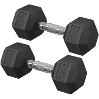 BellaFurn 20 kg verstellbares Hantelset – Trainingsgewichte – 31 x 13,5 x 11 cm